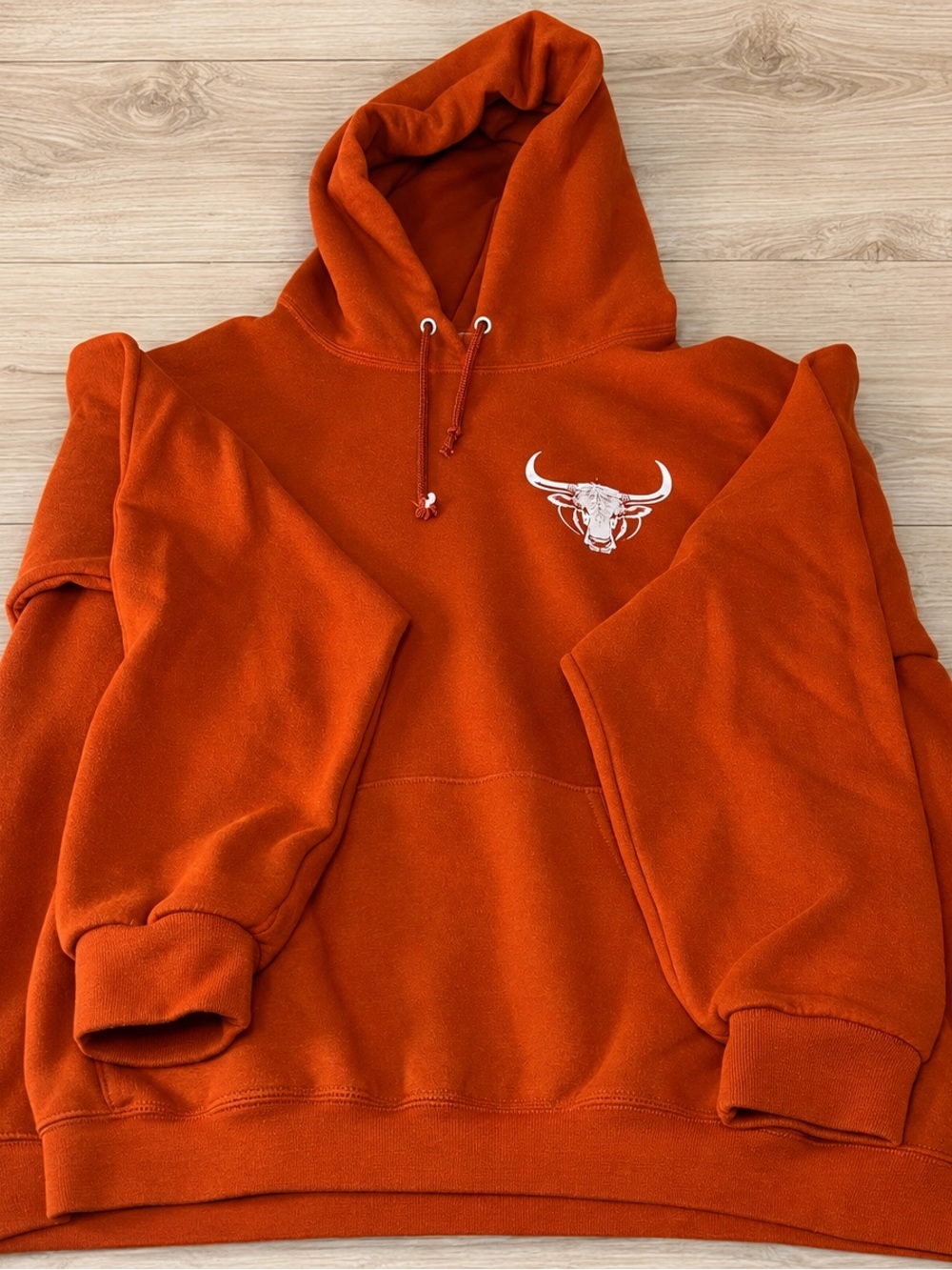 Printboy Originals Texas Longhorn Burnt Orange Hoodie M